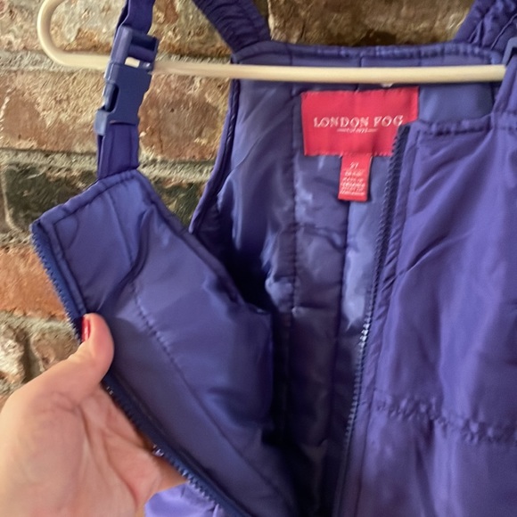 💜London Fog Toddler Snow Bib- 3T💜 - Picture 5 of 7